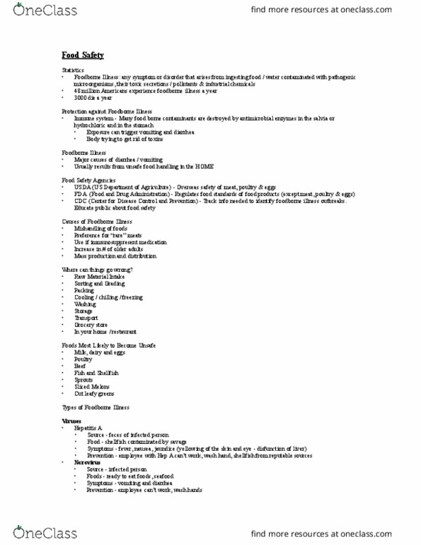 NTR 109 Lecture Notes - Lecture 6: Aureus, Egg Salad, Takers thumbnail