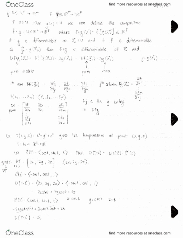 MATH 23A Lecture 13: Directional Derivatives thumbnail