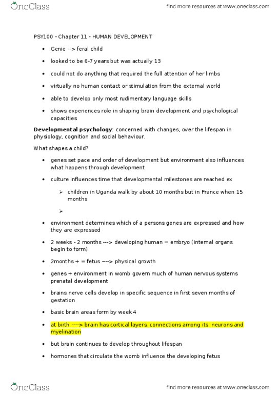 PSY100H1 Chapter Notes - Chapter 11: Deductive Reasoning, Secondary Sex Characteristic, Longitudinal Study thumbnail