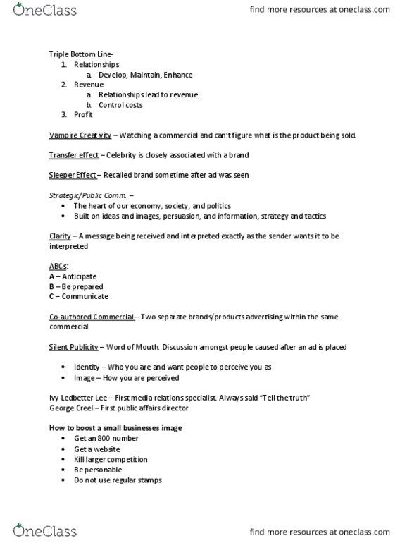 COM 370 Lecture Notes - Lecture 1: Federal Communications Commission, Semicolon, Web 2.0 thumbnail