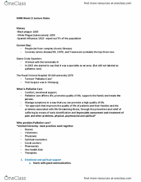 NURS 498 Lecture Notes - Lecture 11: Ketamine, Osteoporosis, Itch thumbnail