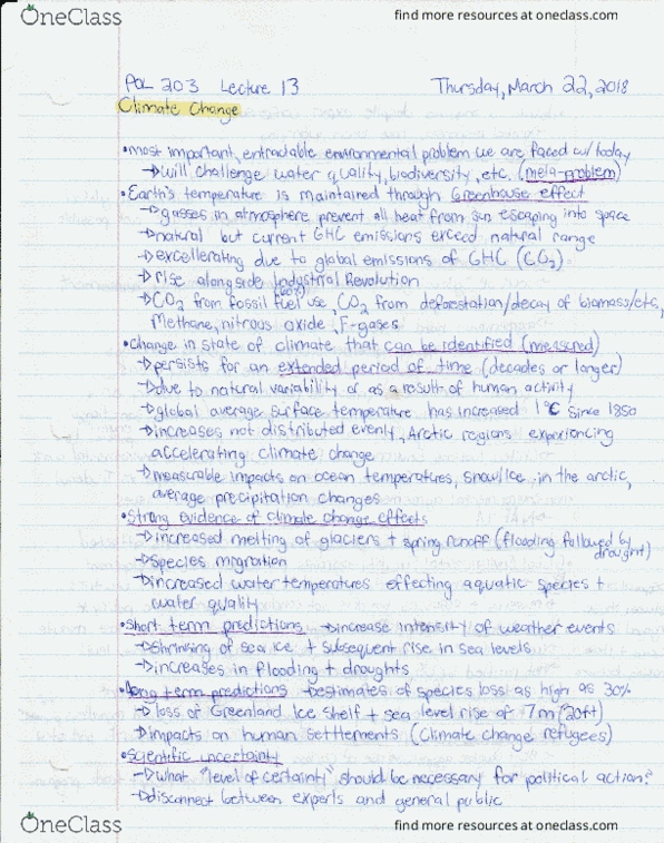 POL 203 Lecture Notes - Lecture 13: Tcl thumbnail