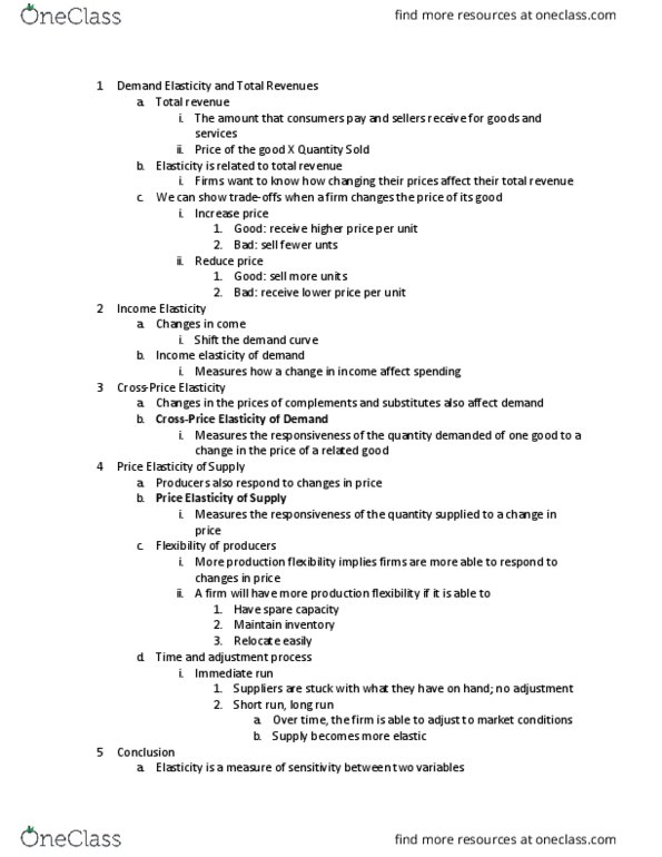 ECO 2023 Lecture Notes - Lecture 4: Demand Curve thumbnail