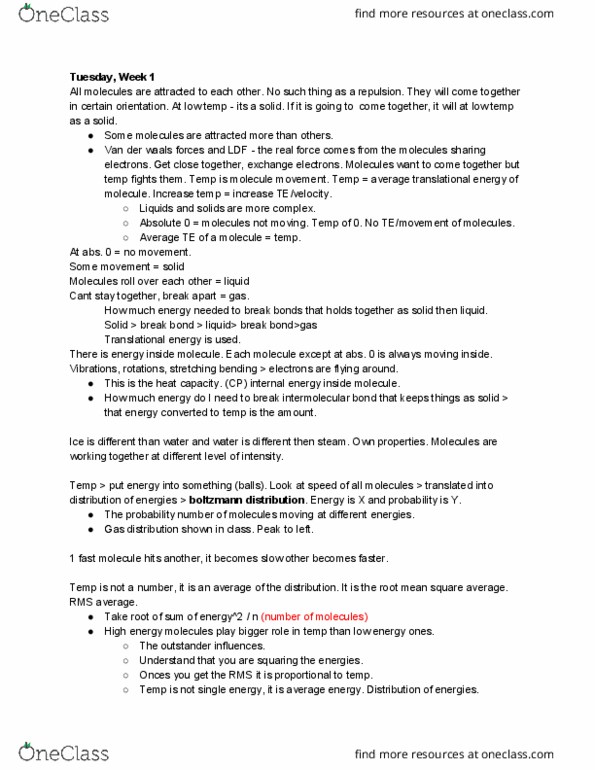 CHEM 102 Lecture Notes - Lecture 1: Gibbs Free Energy, Exothermic Process, Exponential Growth thumbnail