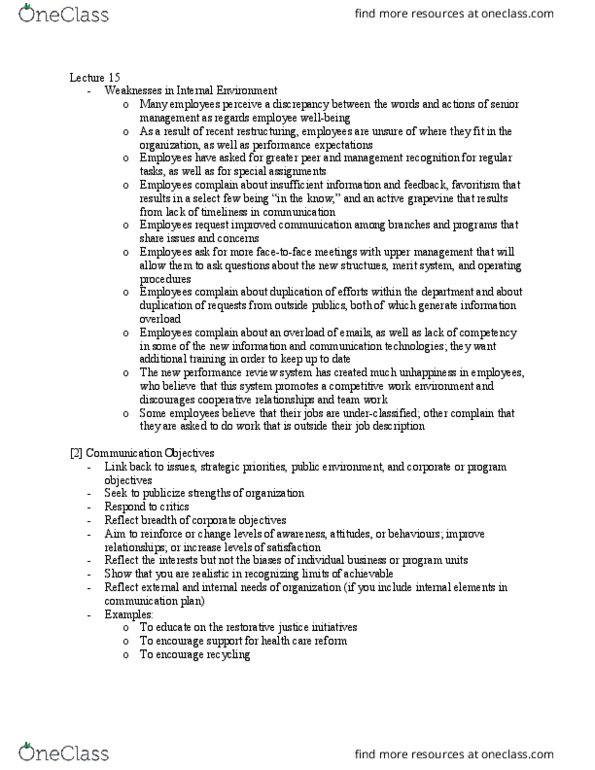 CMN 3130 Lecture Notes - Lecture 15: Merit System, Restorative Justice thumbnail