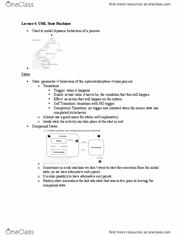 SEG 2106 Chapter Notes - Chapter 4: Process State thumbnail