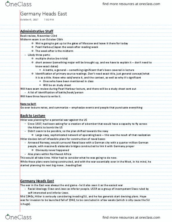 HISTORY 2Y03 Lecture Notes - Lecture 5: Seeed, Maner Sharif, Strn thumbnail