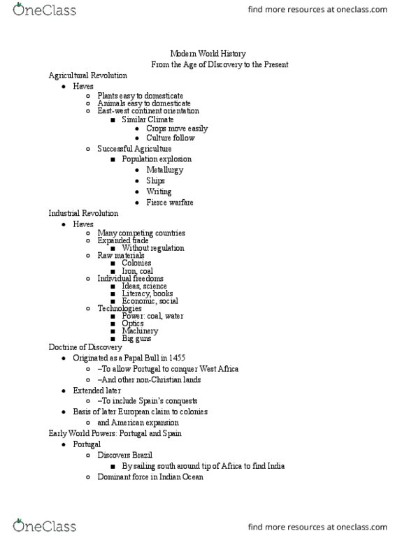 AGRON 342 Lecture Notes - Lecture 24: Serfdom, Renaissance Center, Desmond Tutu thumbnail