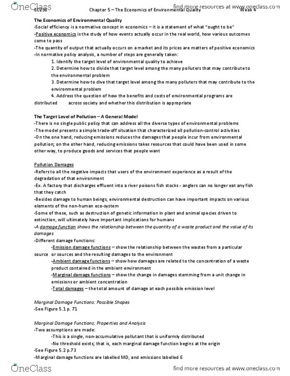 EC238 Chapter Notes - Chapter 5: Technological Change, Sunscreen, Purifiers thumbnail