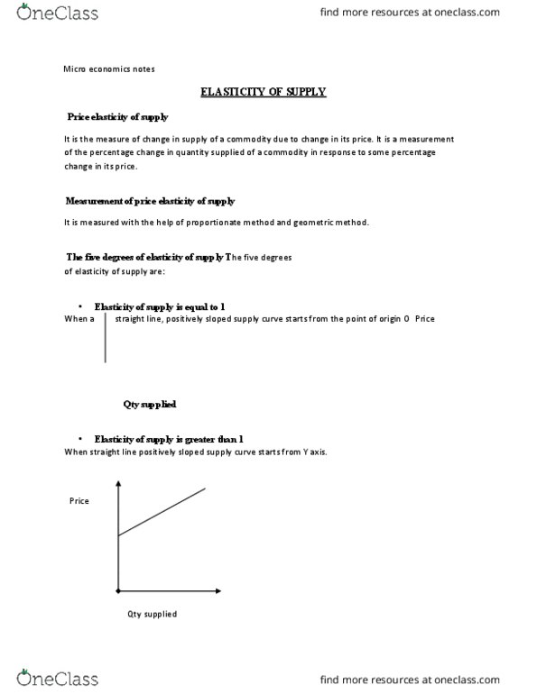 ECON 1001 Lecture 3: Micro economics notes24 thumbnail