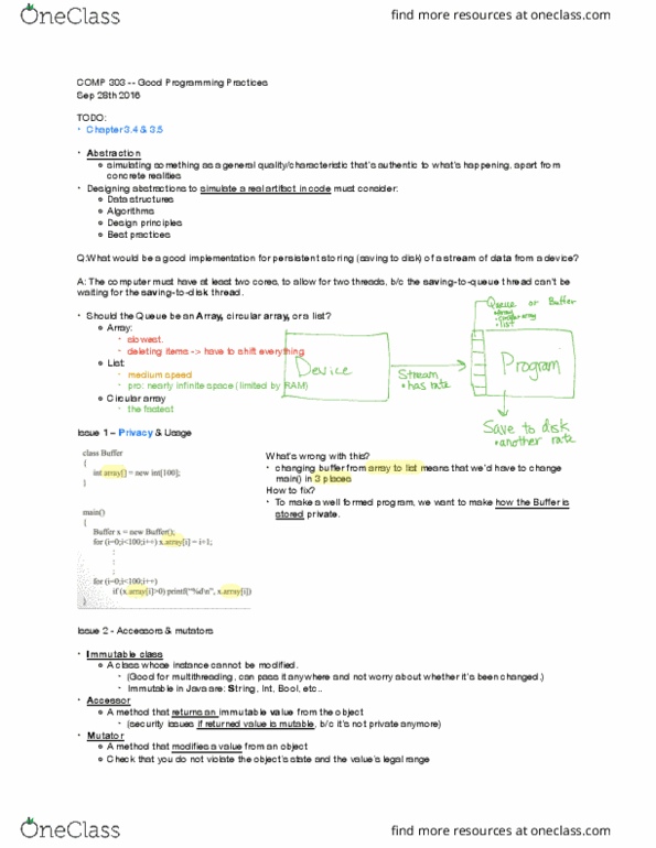 COMP 303 Lecture 5: COMP 303 05 Good Practices Sep 29, 2016 thumbnail