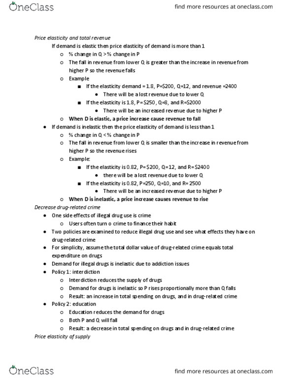 ECON 102 Lecture Notes - Lecture 14: Normal Good, Midpoint Method, P200 thumbnail