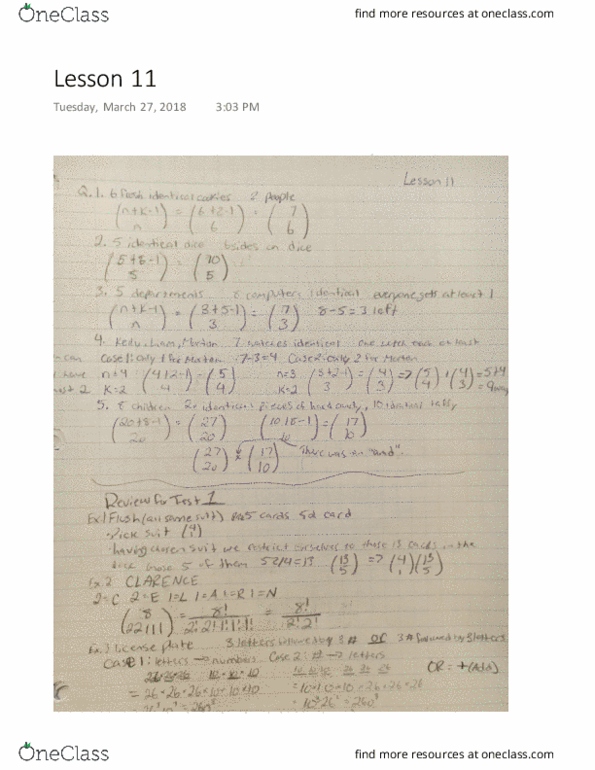 Mathematics 1228A/B Lecture 11: Lesson 11 thumbnail