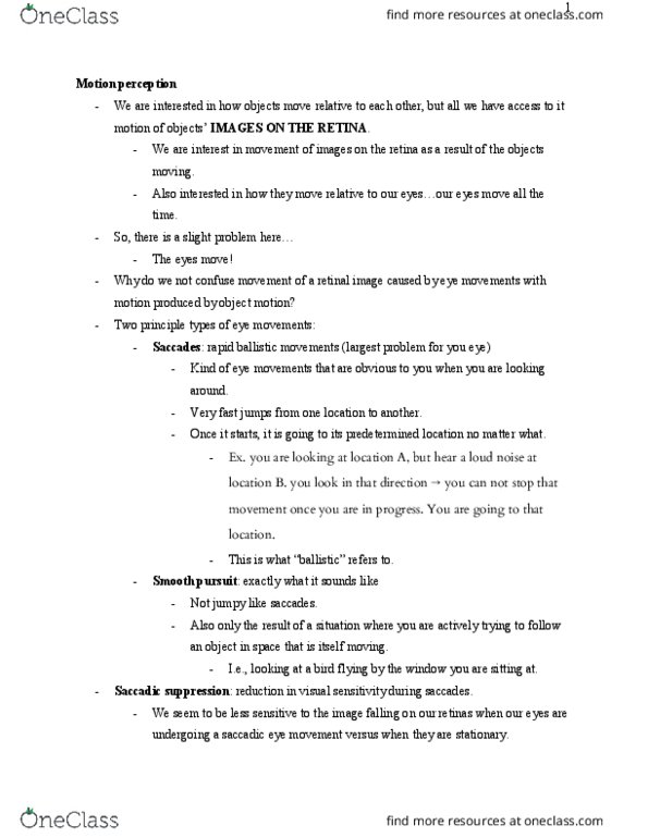 PSYC2274 Lecture Notes - Lecture 16: Institute For Operations Research And The Management Sciences, Logarithmic Scale, Computer Monitor thumbnail