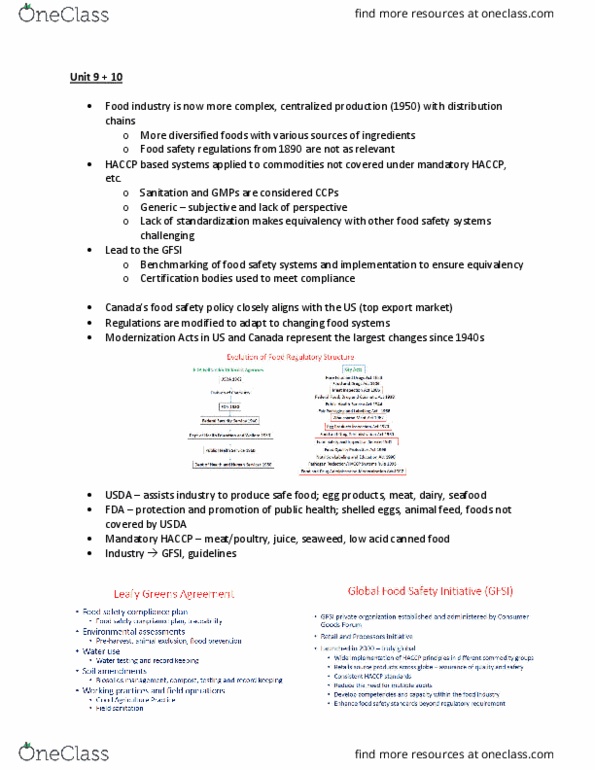 FOOD 4310 Lecture Notes - Lecture 2: Fish Processing, Foodborne Illness, Maple Syrup thumbnail