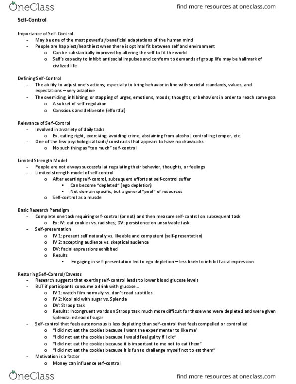 PSYCO333 Lecture Notes - Lecture 13: Binge Eating, Junk Food, Caffeine thumbnail