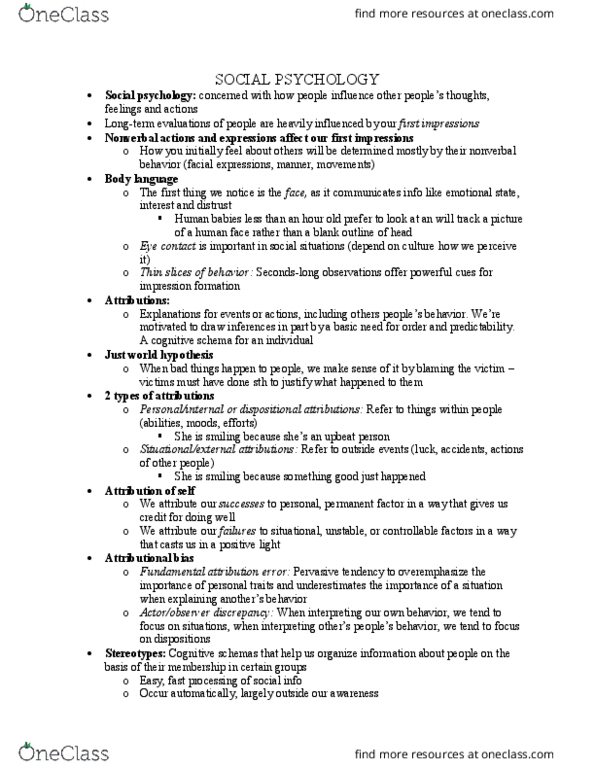 CAS PS 101 Lecture Notes - Lecture 13: Classical Conditioning, Hazing, Subtyping thumbnail