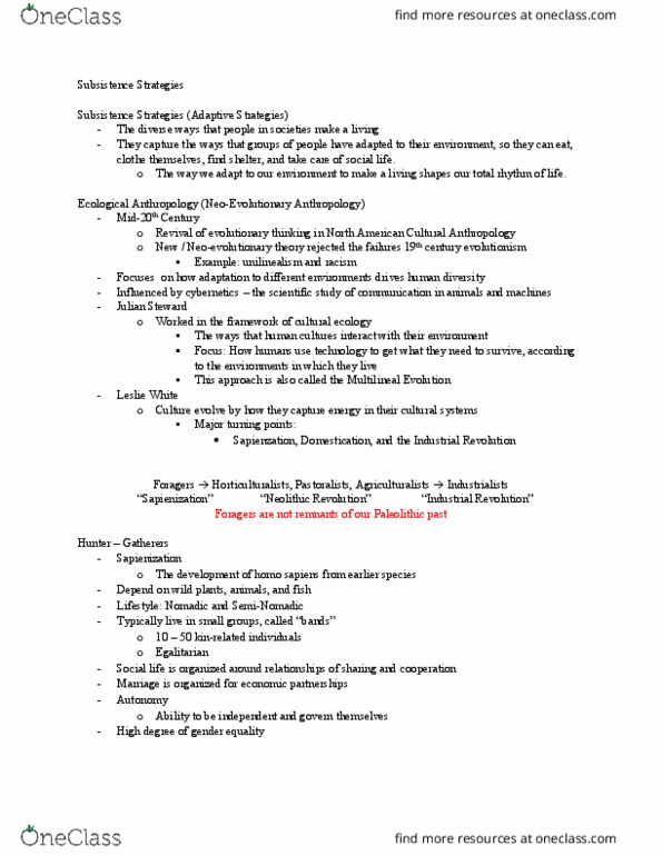 ANP 201 Lecture Notes - Lecture 5: Measles, Pastoralism, Transhumance thumbnail