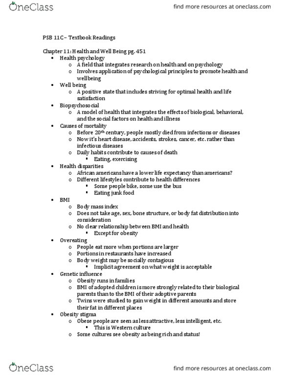 PSY BEH 11C Chapter Notes - Chapter 11-13: Telling Stories, Body Language, Group Polarization thumbnail