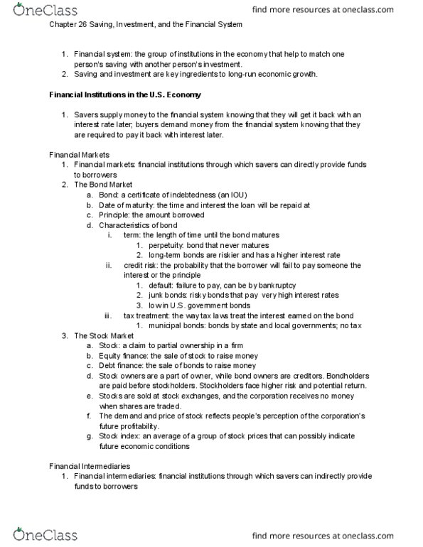 ECON 1 Lecture Notes - Lecture 17: Longrun, High-Yield Debt, Balanced Budget thumbnail