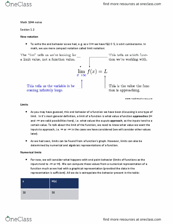 MATH 1044 Lecture Notes - Lecture 3: Petri Dish thumbnail