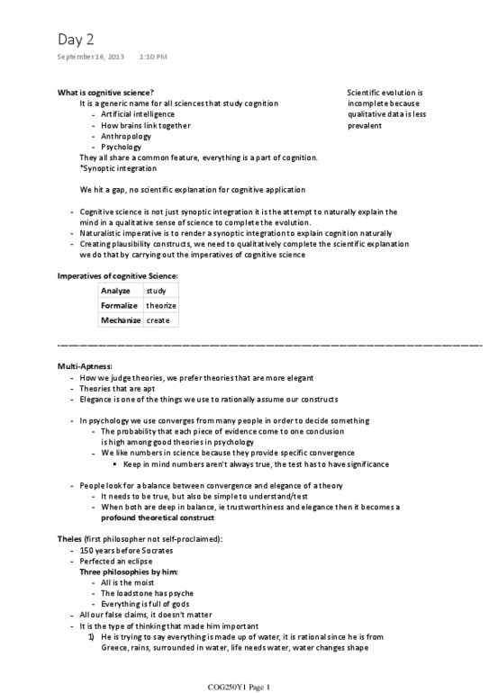 COG250Y1 Lecture Notes - Lodestone, Cartesian Coordinate System, Analytic Geometry thumbnail