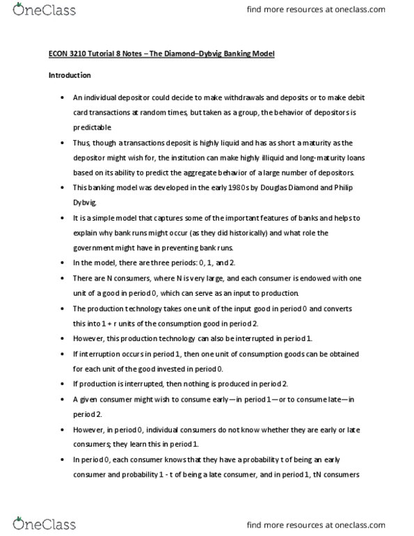 ECON 3210 Lecture Notes - Lecture 8: Debit Card, Utility thumbnail