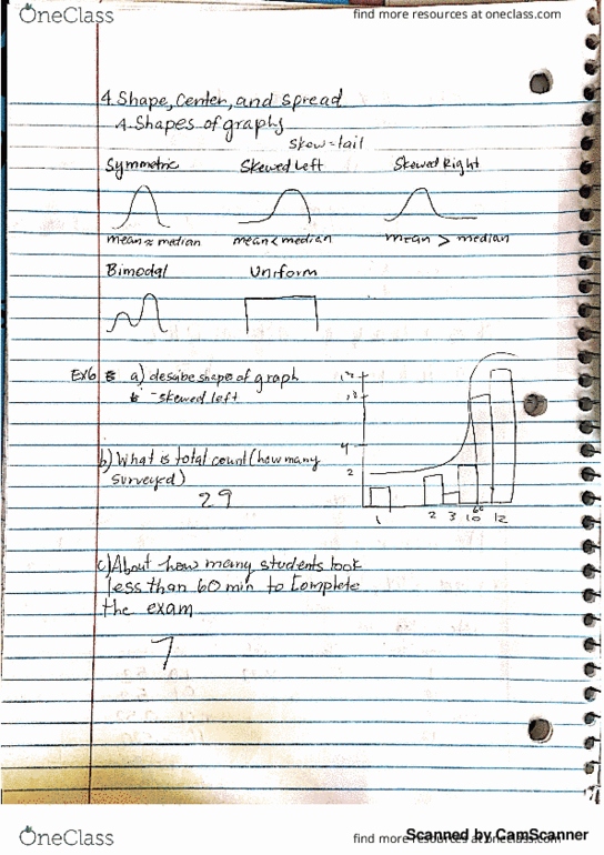 STA 2023 Lecture 5: shape, center, spread thumbnail