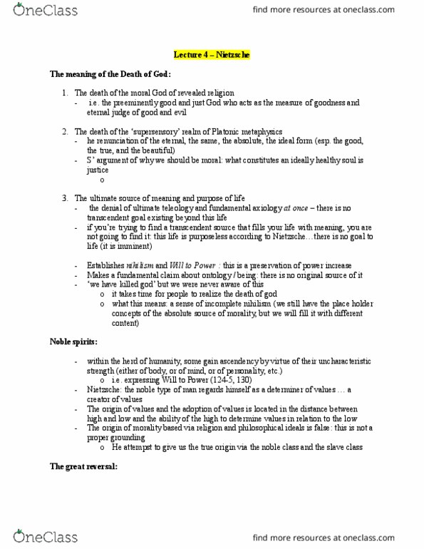 PHILOS 2YY3 Lecture Notes - Lecture 4: Axiology, Erectile Dysfunction thumbnail