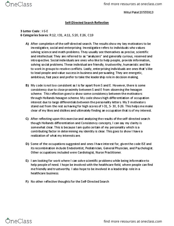 ARTS111 Lecture Notes - Lecture 4: Nurse Practitioner, Pediatrics thumbnail