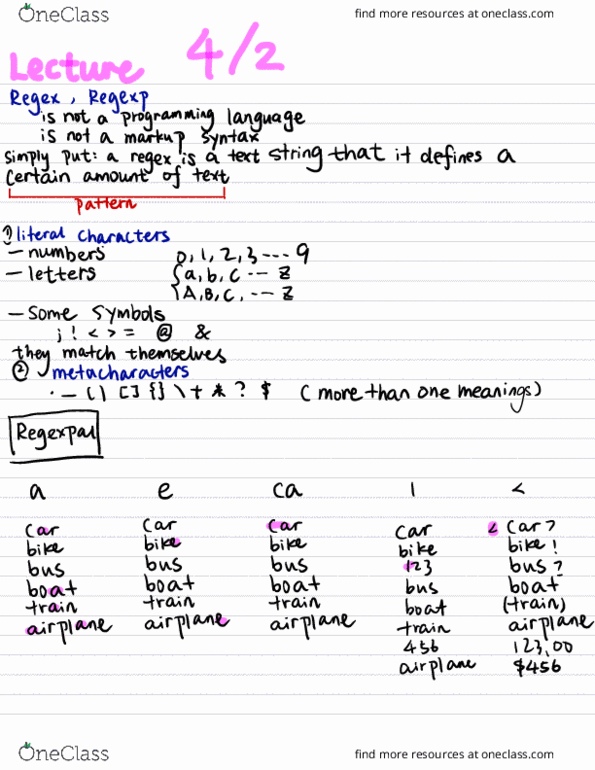 STAT 133 Lecture Notes - Lecture 15: Boat Train, Regular Expression, California State Route 1 thumbnail
