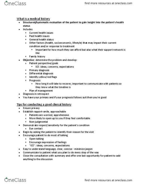 HK 3100 Lecture Notes - Lecture 14: Jargon, Eye Contact, Nerve Root thumbnail