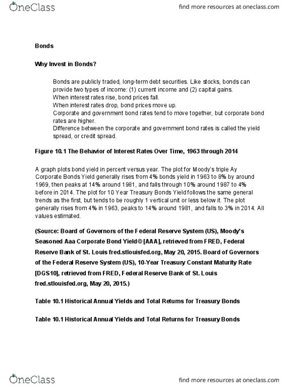 FIN 501 Lecture Notes - Lecture 7: Federal Reserve System, United States Treasury Security, Zero-Coupon Bond thumbnail