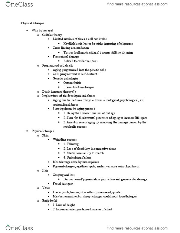 FRHD 2060 Lecture Notes - Lecture 4: Rheumatoid Arthritis, Programmed Cell Death, Varicose Veins thumbnail