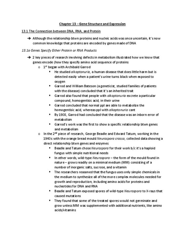 Biology 1201A Chapter 13: Chapter-13-Gene-Structure-and-Expression thumbnail