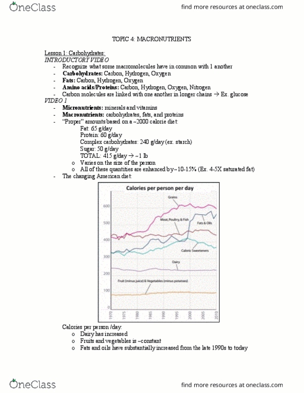 CHEM 181 Lecture Notes - Lecture 4: Corn Starch, Tallow, Saturated Fat thumbnail