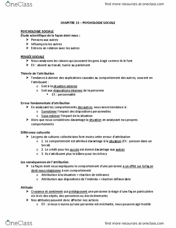 PSY 1502 Chapter Notes - Chapter 13: Diminution, Speed Dating, Stanley Milgram thumbnail