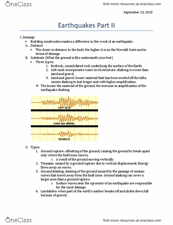 EPS 80 Lecture Notes - Lecture 5: Active Fault, Hayward Fault Zone, Epicenter thumbnail