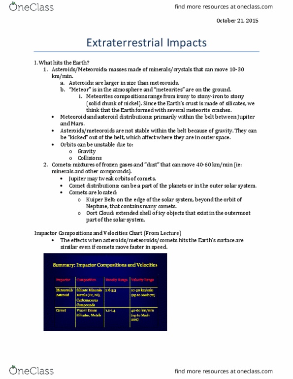 EPS 80 Lecture Notes - Lecture 9: Iridium Anomaly, Wave Power, Surface 2 thumbnail