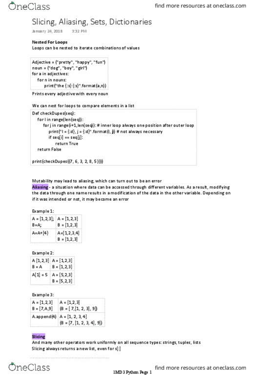 COMPSCI 1MD3 Lecture Notes - Lecture 6: Cardinality, Empty Set thumbnail