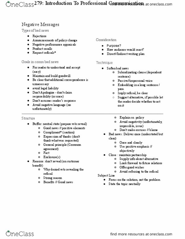 CMN 279 Lecture 7: Comprehensive Note: Negative Message thumbnail