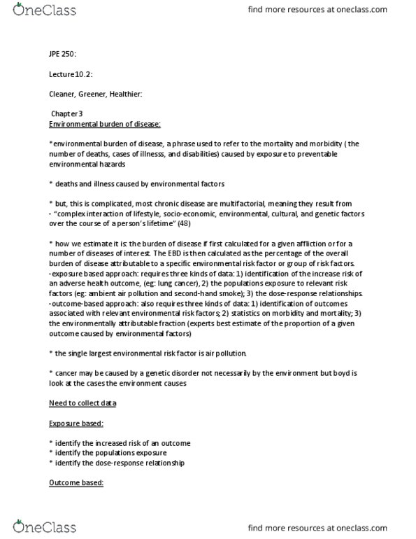 POL250Y5 Lecture Notes - Lecture 10: Trachea, Asthma, Disparate Impact thumbnail