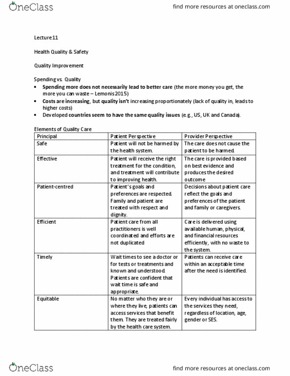 HLST 2040 Lecture Notes - Lecture 11: Dementia, Aureus, Unintended Consequences thumbnail