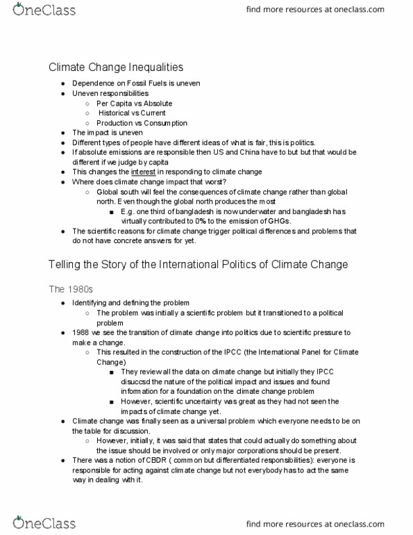 POLA01H3 Lecture Notes - Lecture 3: Path Dependence, Kyoto Protocol, Precautionary Principle thumbnail