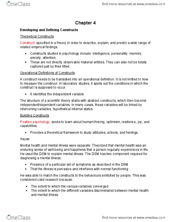 PSYB01H3 Chapter Notes - Chapter 4: Nonparametric Statistics, Likert Scale, Parametric Statistics thumbnail