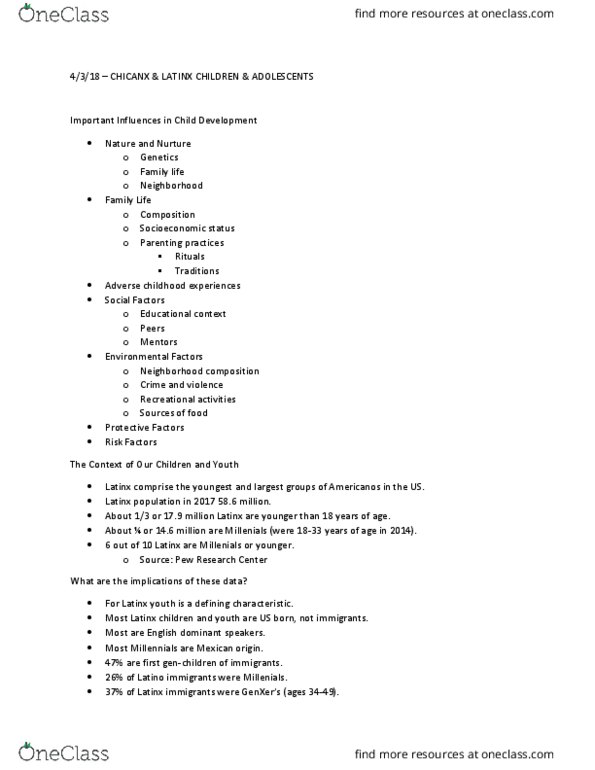 CHI 123 Lecture Notes - Lecture 1: Substance Abuse, Socioeconomic Status, Larceny thumbnail