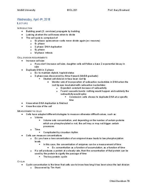 BIOL 201 Lecture 27: BIOL 201 lecture 27 thumbnail