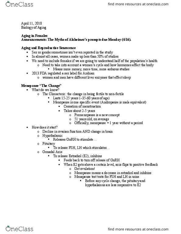 BIO 416 Lecture Notes - Lecture 23: Bone Density, Activin And Inhibin, Bone Remodeling thumbnail