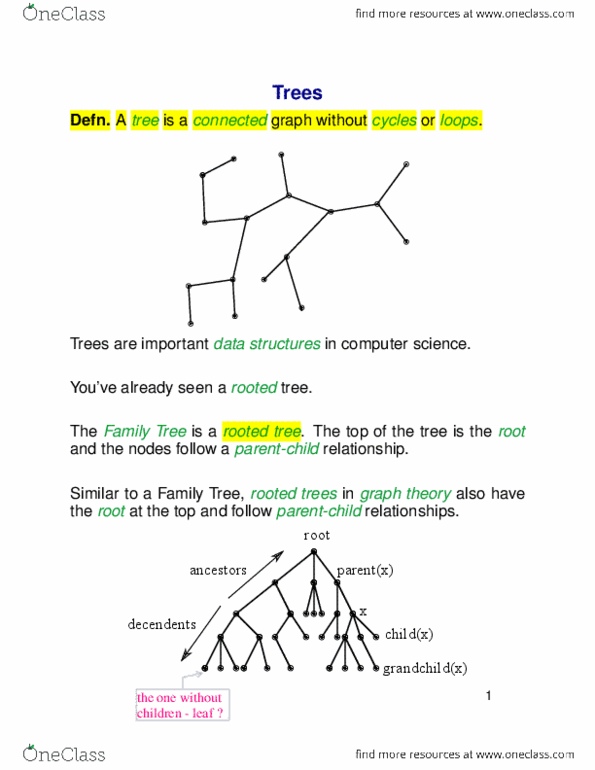 CSCA67H3 Lecture Notes - Lecture 5: Treap, Binary Search Tree, Graph Theory thumbnail