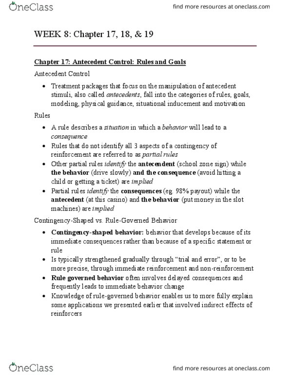 PSYB45H3 Chapter Notes - Chapter 8: Common Application, Goal Setting, Seat Belt thumbnail